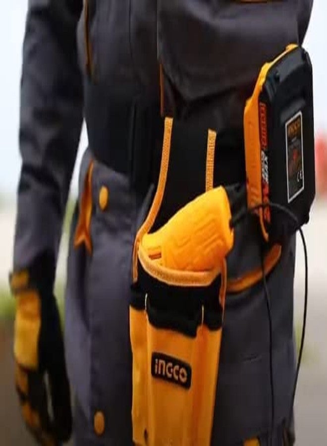 INGCO Lithium-Ion Cordless Screwdriver, Powered Screwdriver LED Rechargeable Handy Drill Screwdriver with 11 pc Accessories, 1pcs Magnetic Bit Holder - Image 4